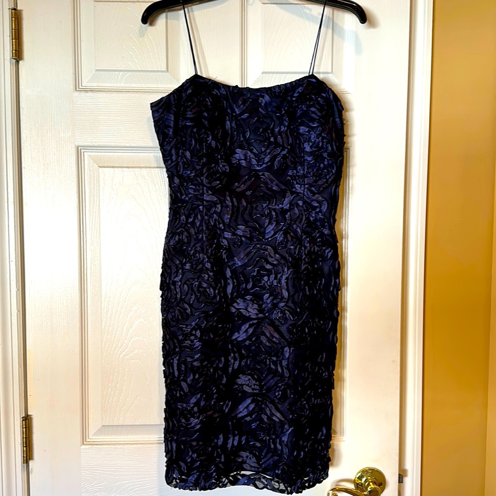 Gorgeous sapphire blue knee length dress!